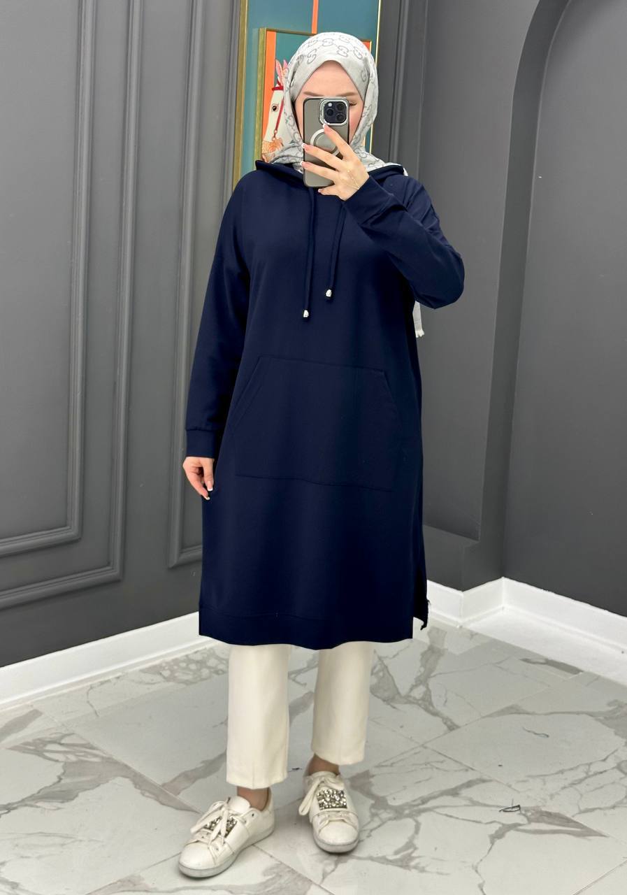 Modesty - Sweat Tunic à Capuche